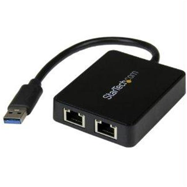 USB 3 Dual Port Gigabit Ethernet Adapter USB 3 Dual Port Gigabit Ethernet Adapter